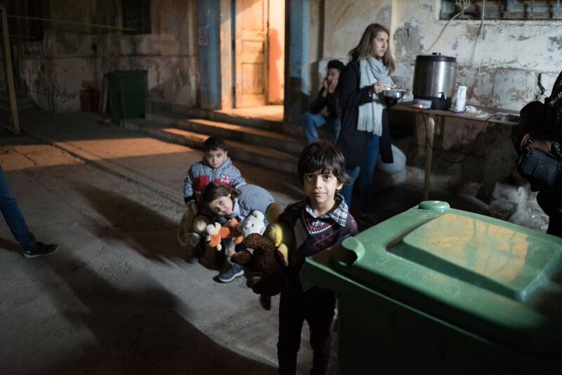 featured picture is taken by Michael Sarnitz, in an refugee camp on Leros